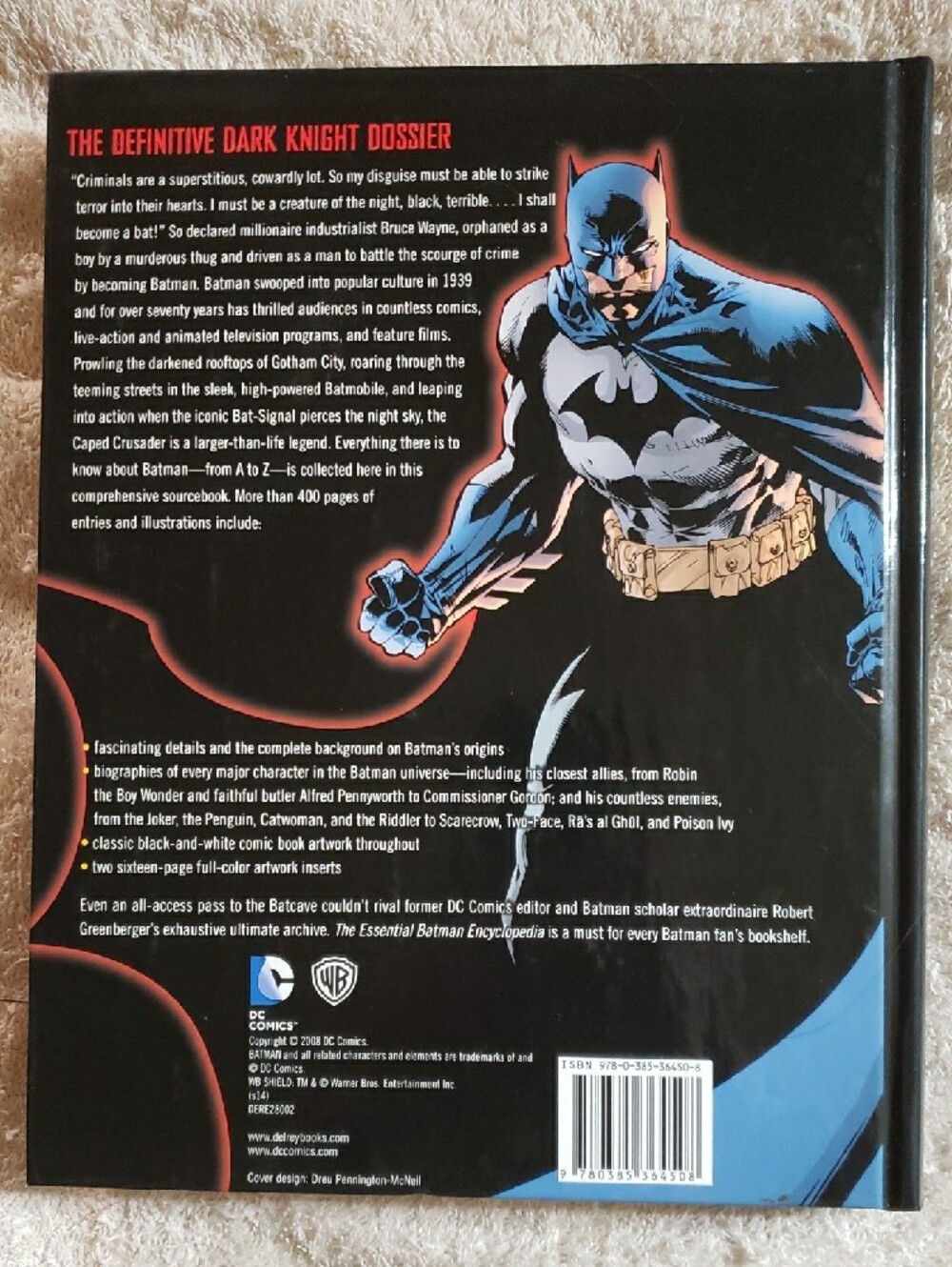 The Essential Batman Encyclopedia - Bold Graphic Cover - Picture 2 of 6